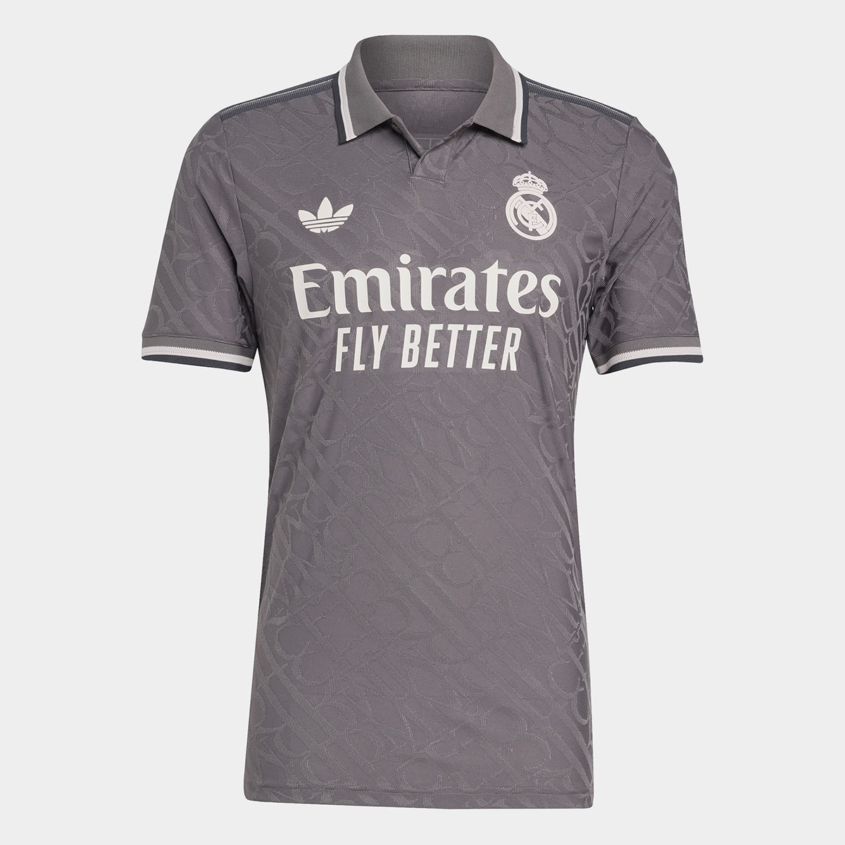 T-shirt de Homem 3.º Equipamento Real Madrid 24/25 Cinzento-9