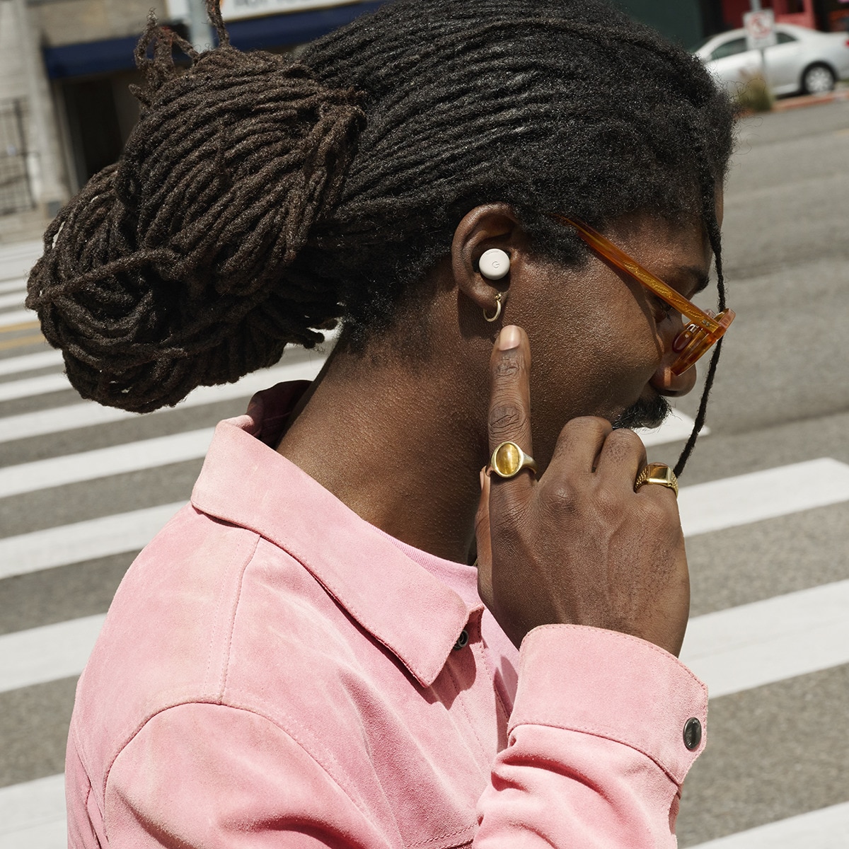 Auriculares True Wireless Google Pixel Buds Pro 2 con cancelación activa de ruido Rosa Peonía-11