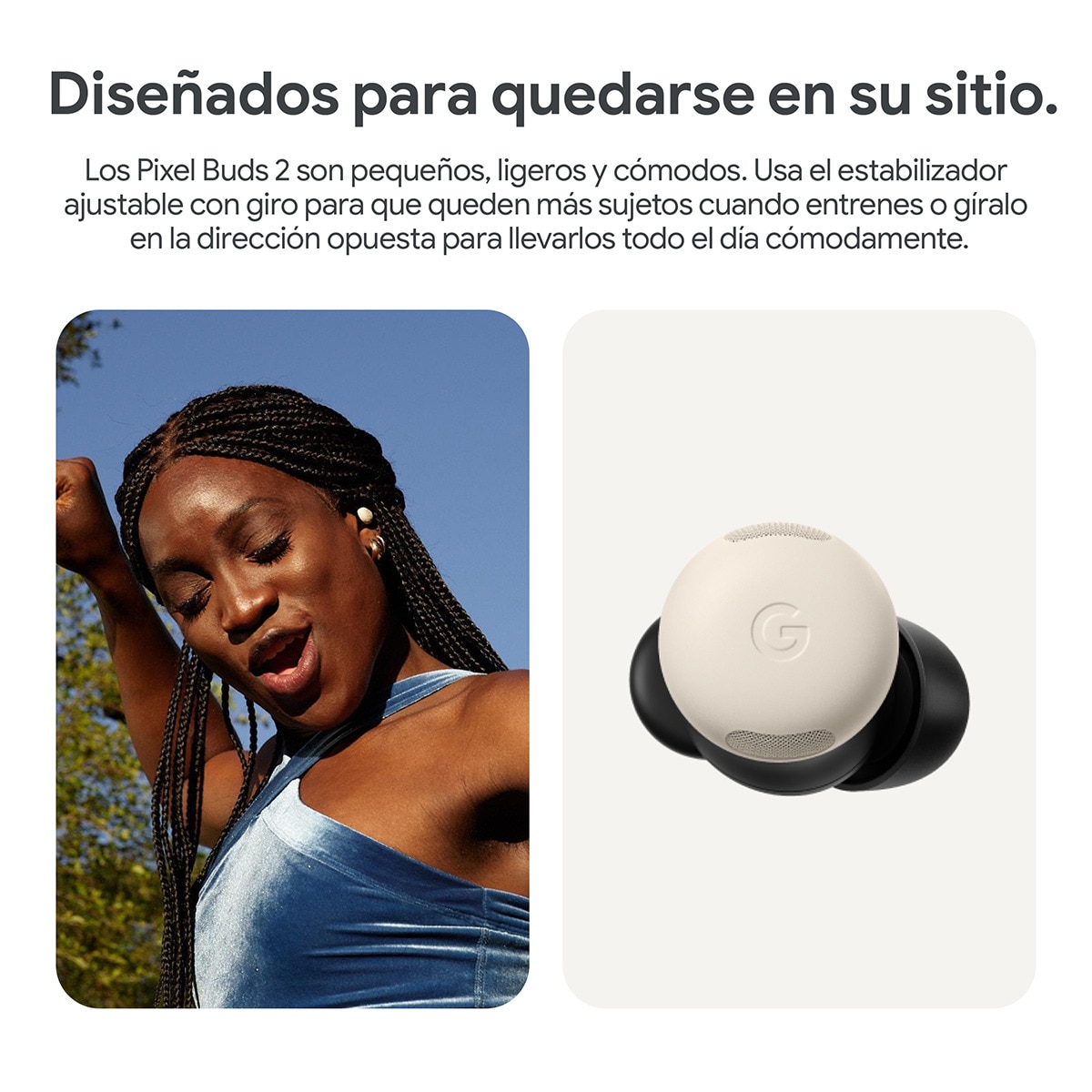 Auriculares True Wireless Google Pixel Buds Pro 2 con cancelación activa de ruido Rosa Peonía-7