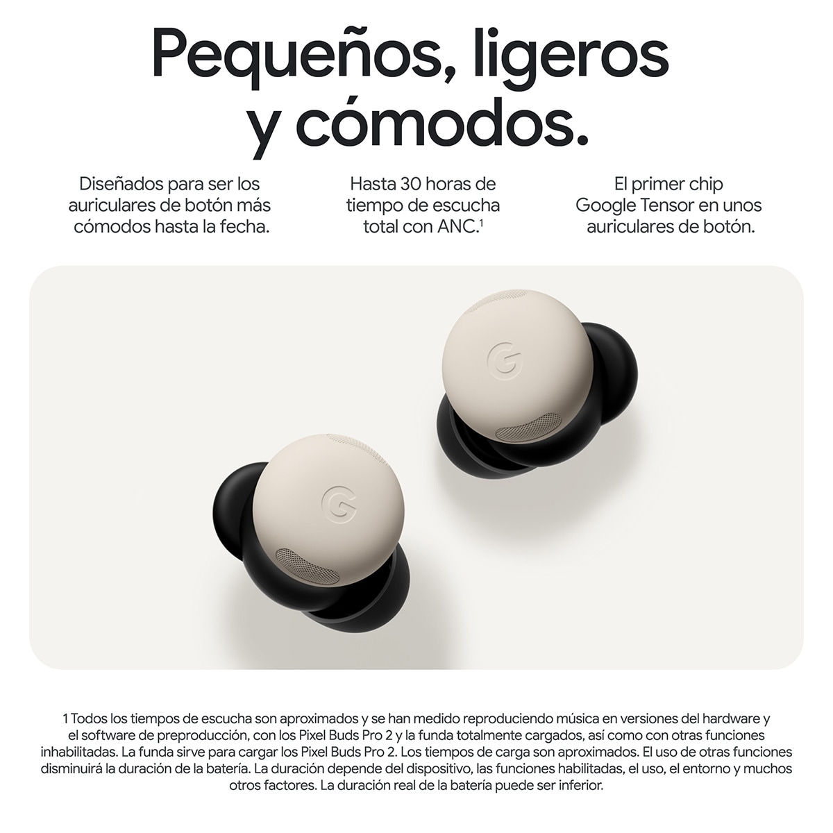 Auriculares True Wireless Google Pixel Buds Pro 2 con cancelación activa de ruido Rosa Peonía-6