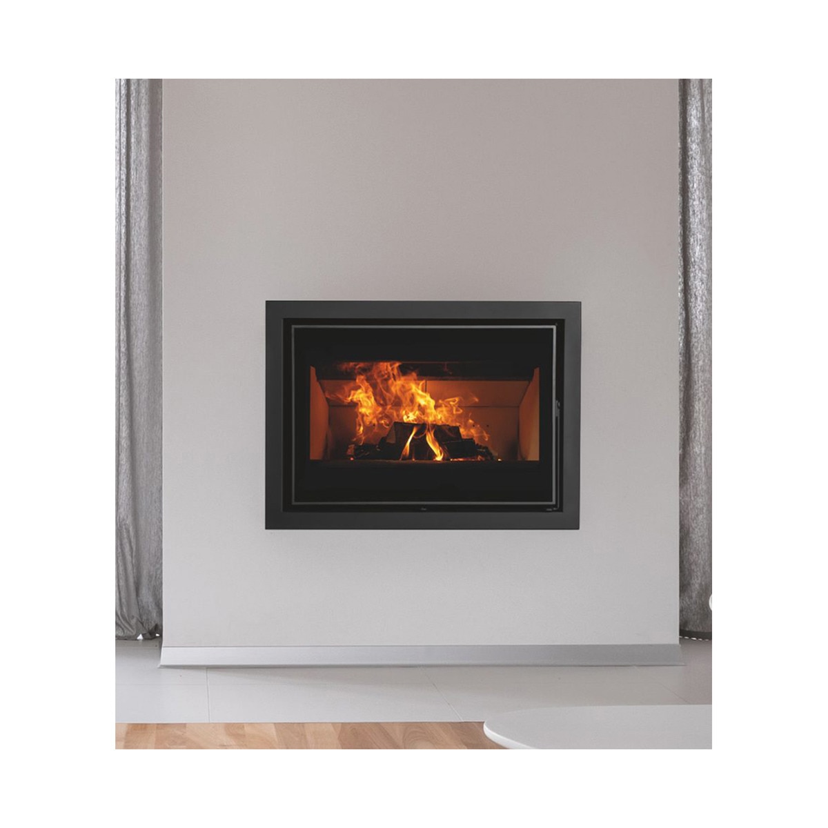 Insert de Leña Visión 7 Neo 15 kW Negro-7
