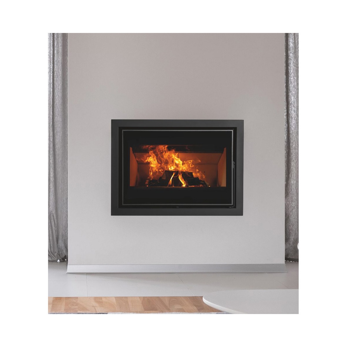 Insert de Leña Visión 8 Neo 17kW Negro-7