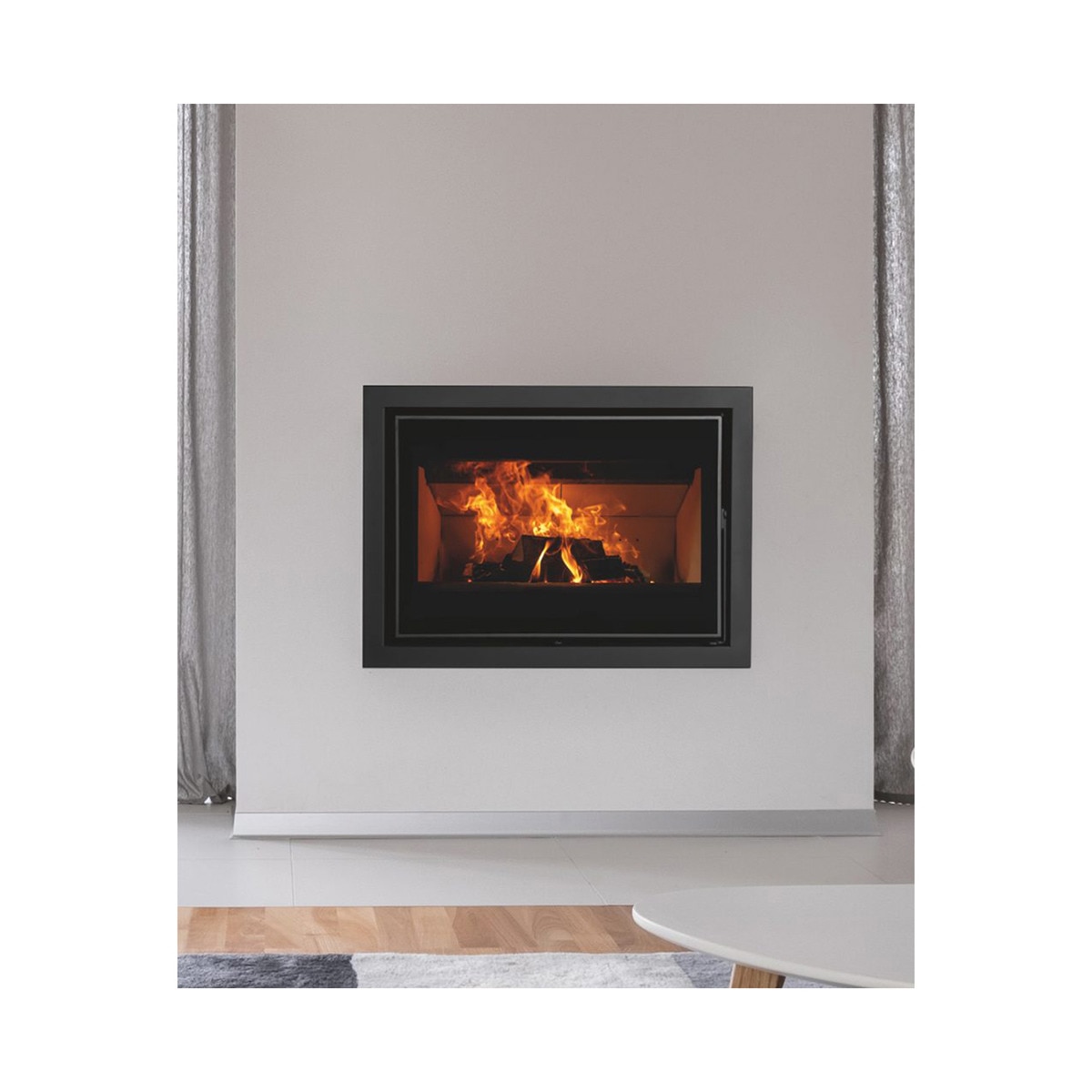 Insert de Leña Visión 10 Neo 18kW Negro-7