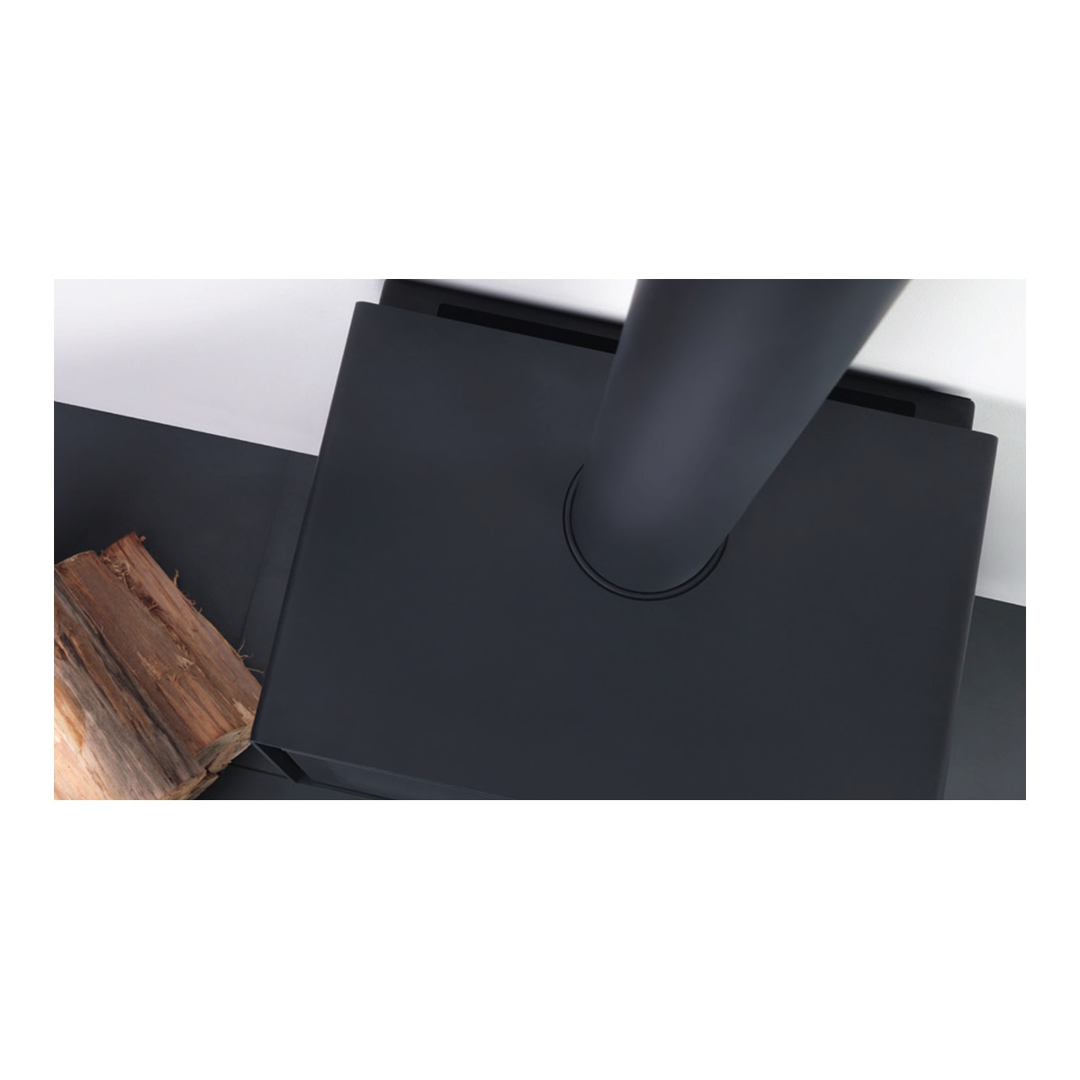 Estufa Leña Cubebox 7 Neo Negro-3