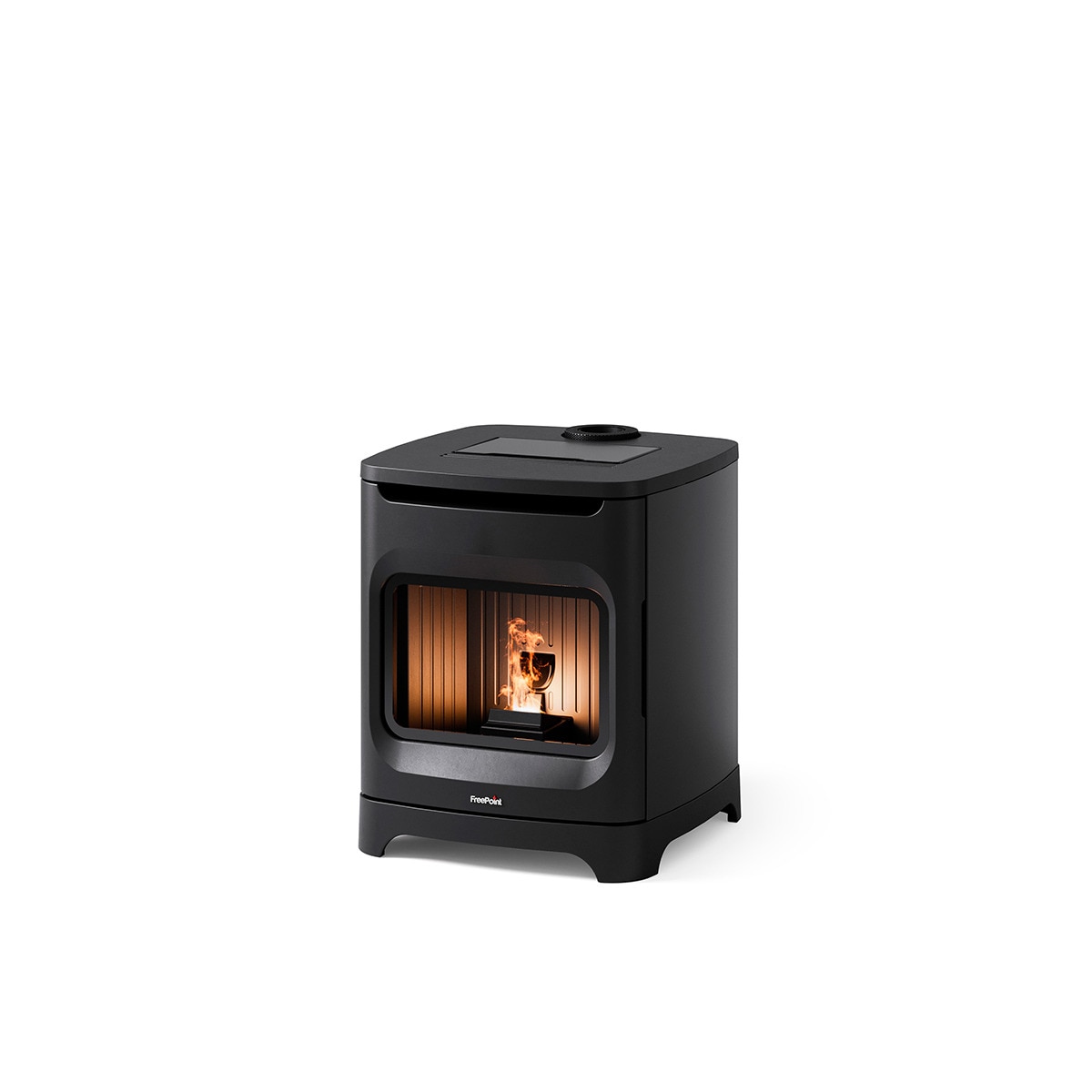 Estufa Pellets Flos 6 kW Negro-2