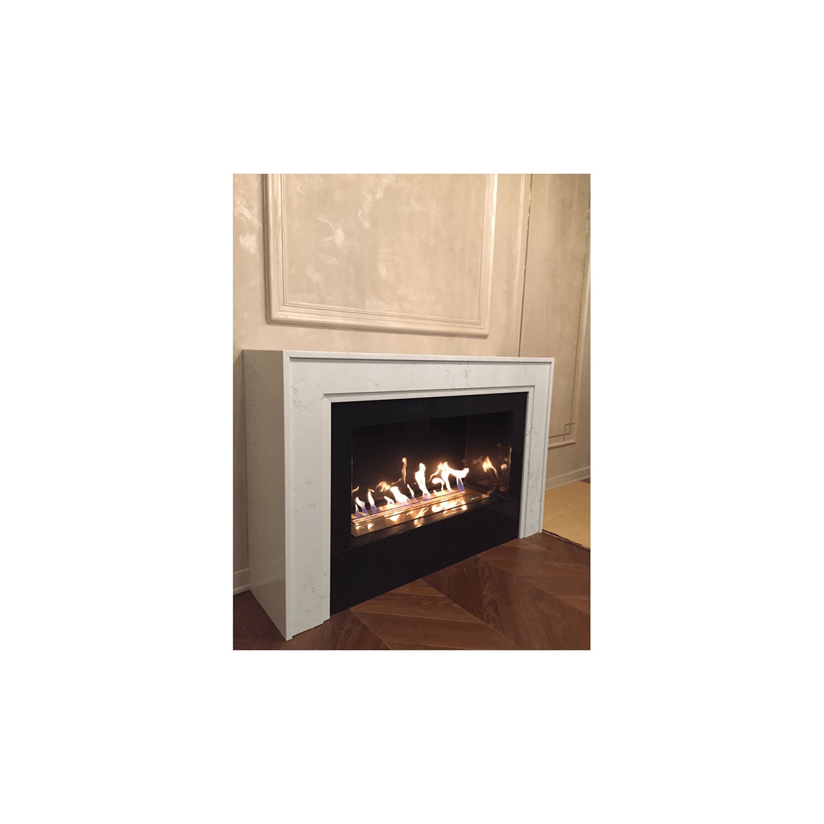 Quemador Electrónico Bioetanol Bob 90 Acero Inox-3