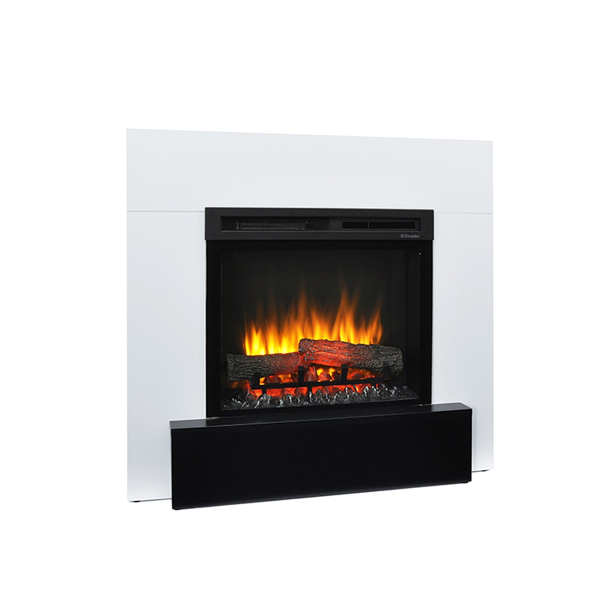 Chimenea Eléctrica Lucid Blanco / Negro-3