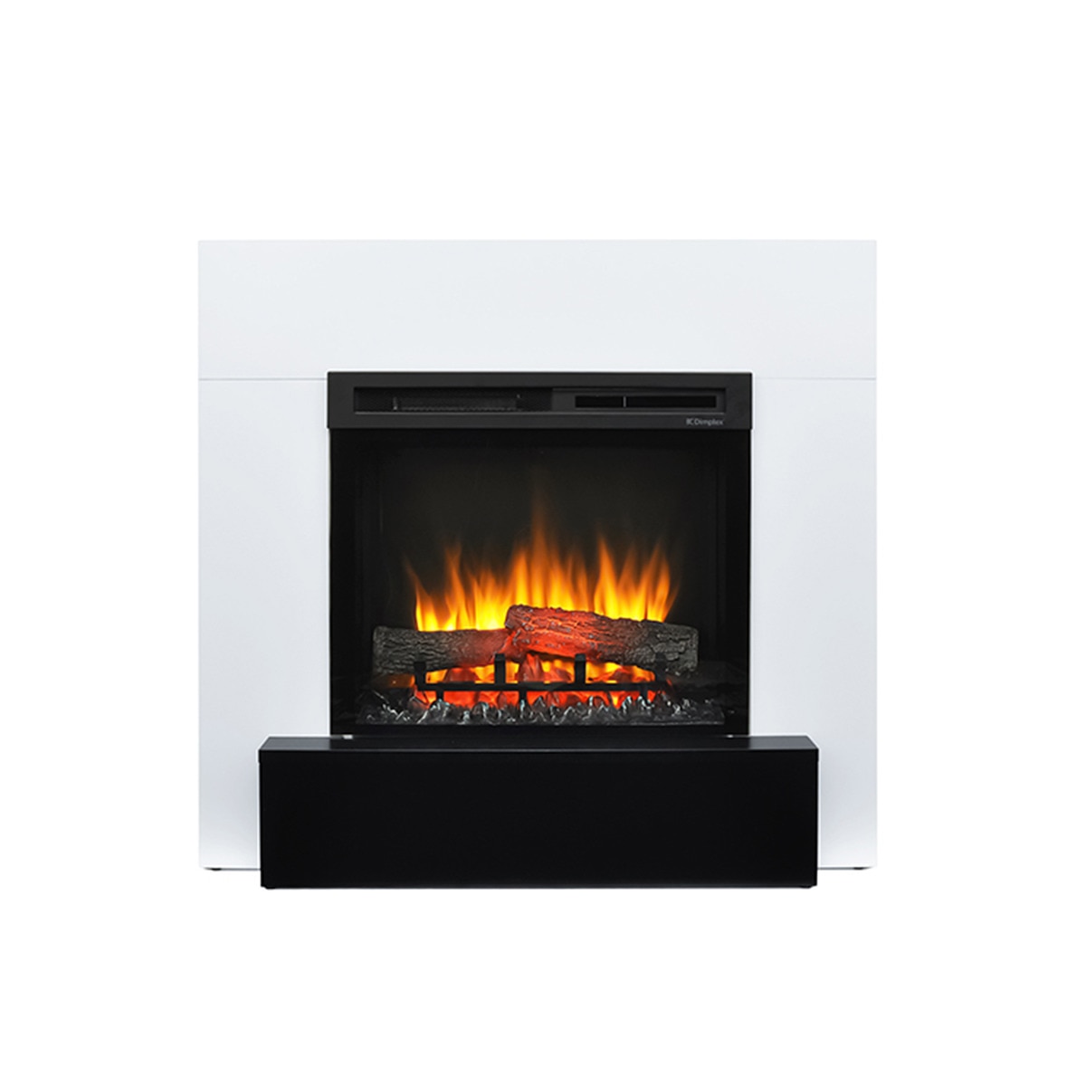 Chimenea Eléctrica Lucid Blanco / Negro-2