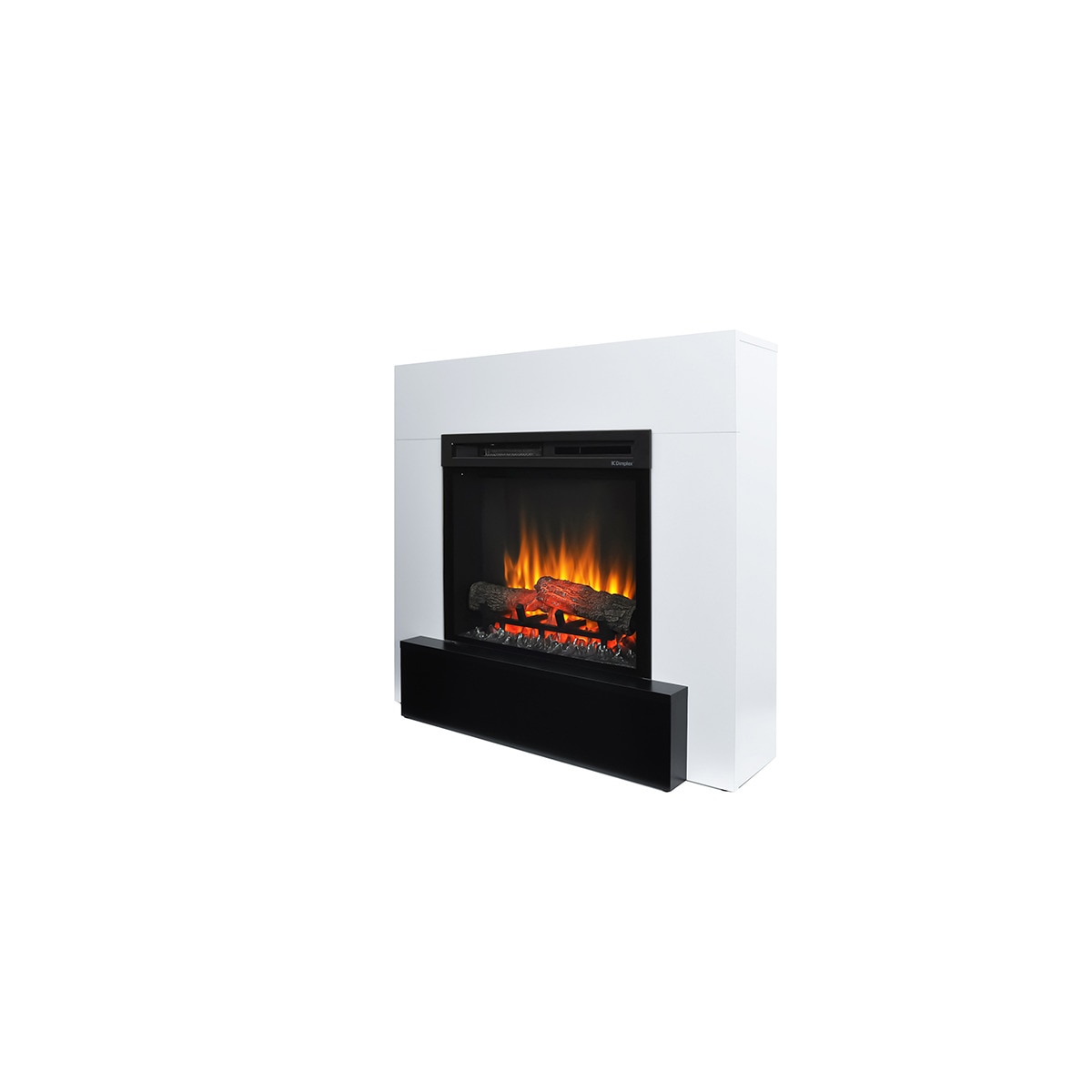 Chimenea Eléctrica Lucid Blanco / Negro-5