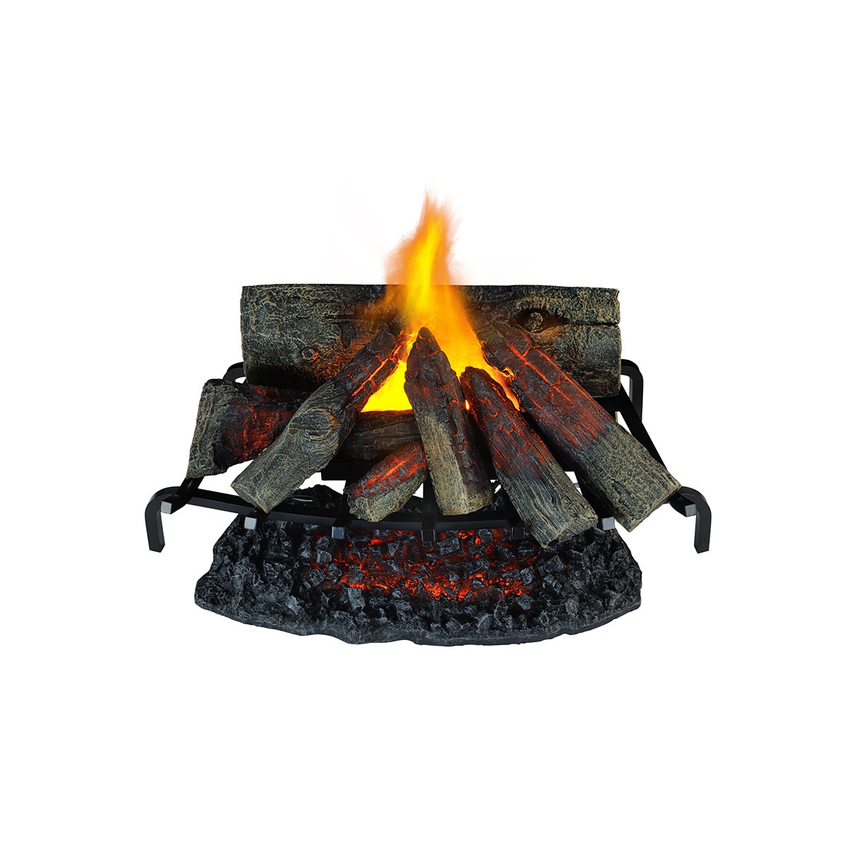 Chimenea Eléctrica Silverton Optimyst® Negro-3