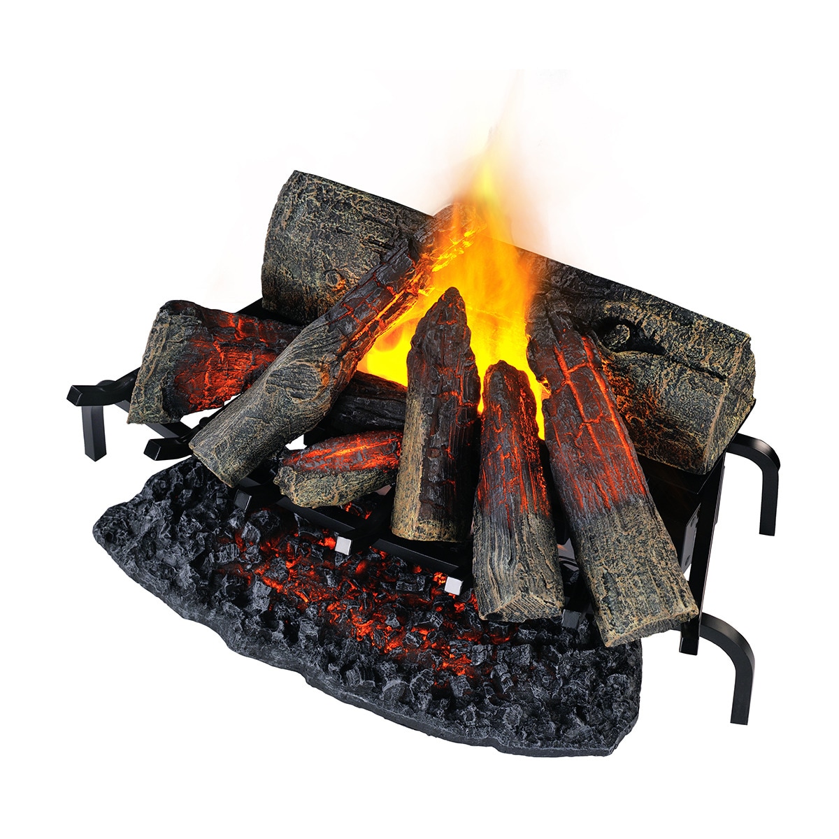 Chimenea Eléctrica Silverton Optimyst® Negro-5