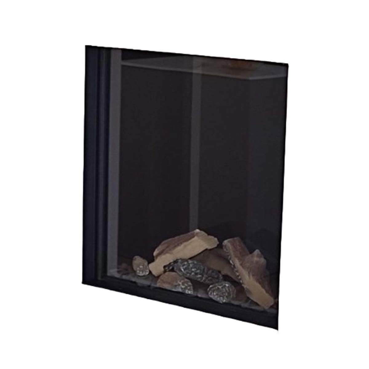 Chimenea Gas Natural Pano 67 X 67 cm Negro-4