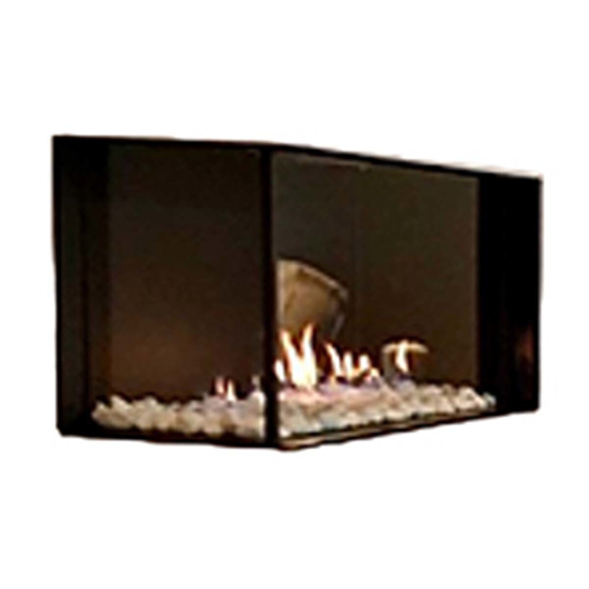 Chimenea Gas Natural Pano 650 Esquinera Izquierda Negro-1