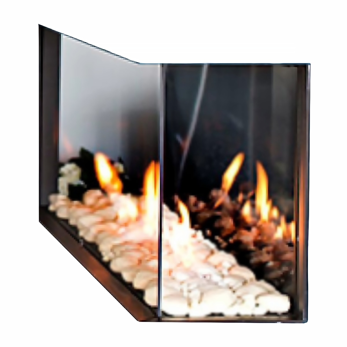 Imagen 0 de Chimenea Gas LPG Pano 650 Esquinera Derecha