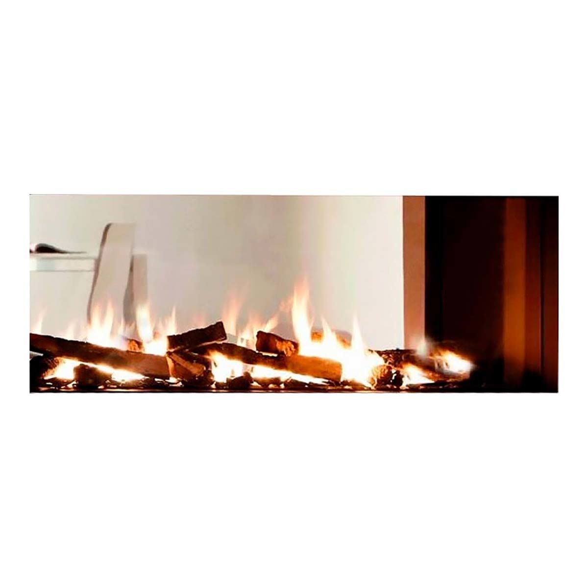 Chimenea Gas LPG Pano 1100 Túnel Doble Cara Negro-1