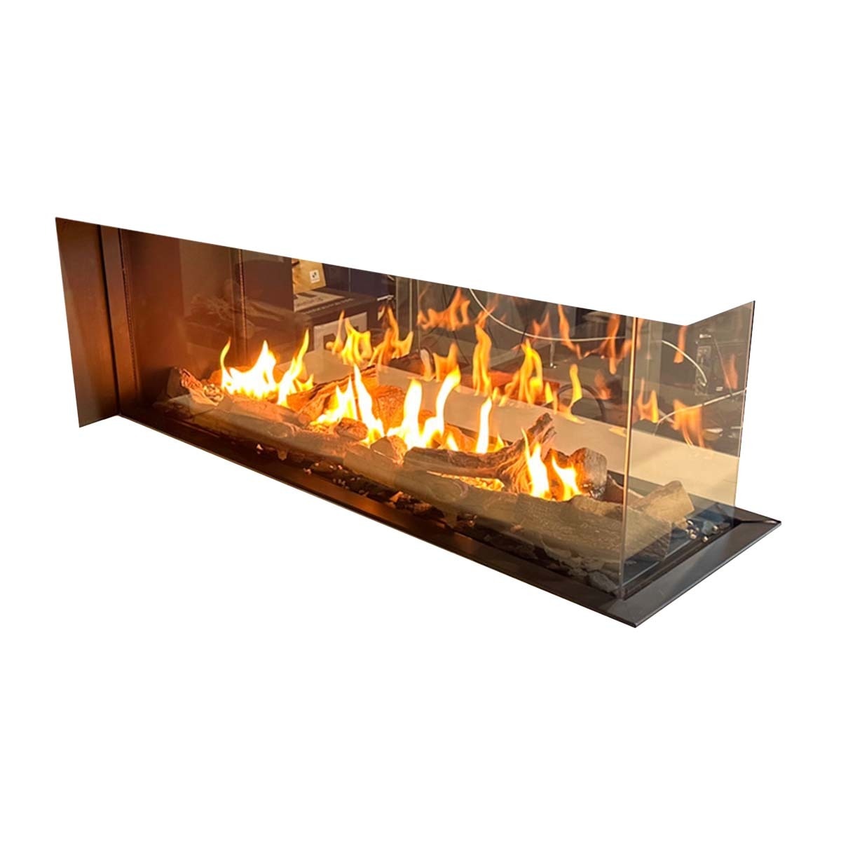 Imagen 0 de Chimenea Gas LPG Pano 1100 Modelo Separador de Ambientes