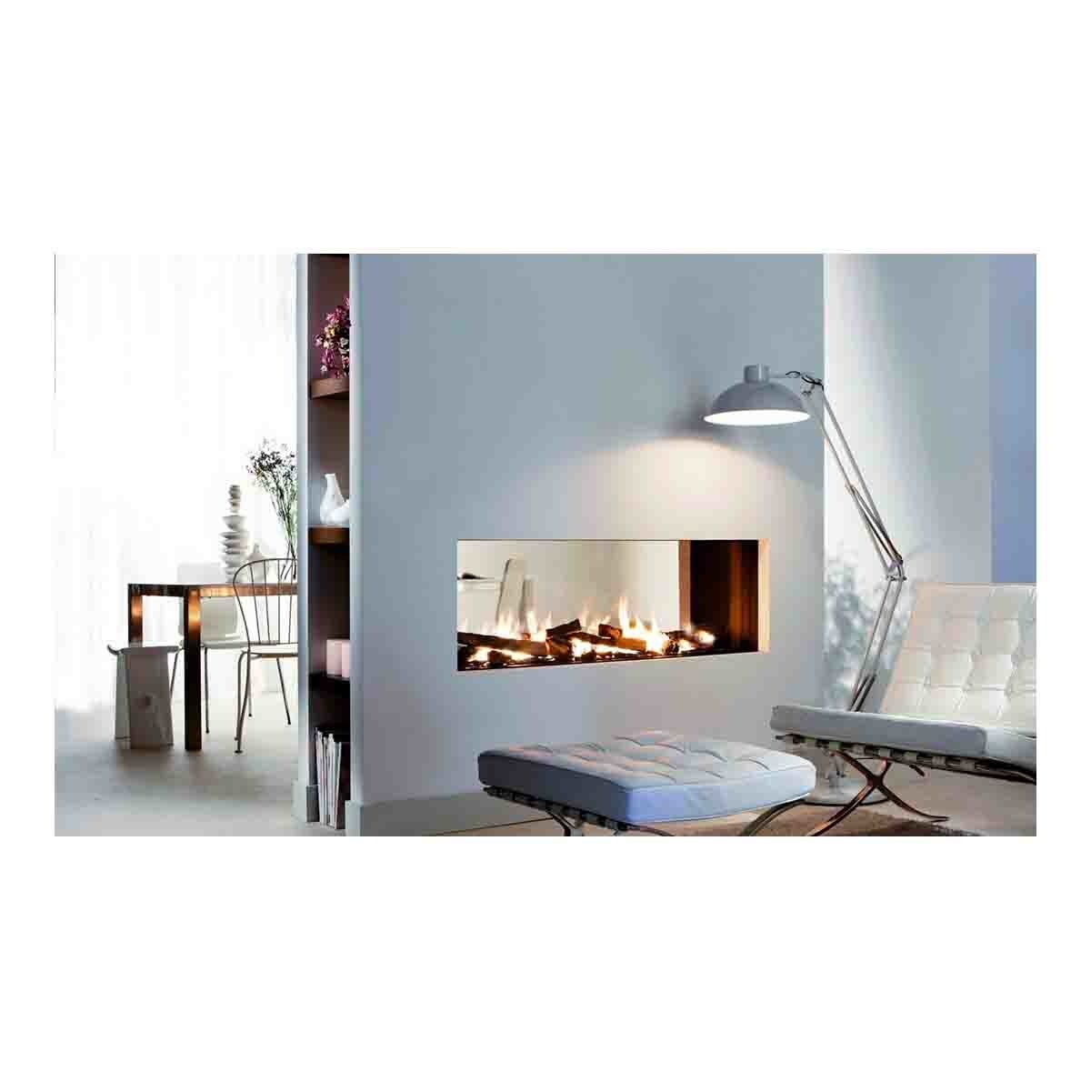 Chimenea Gas LPG Pano 2000 Túnel Negro-2