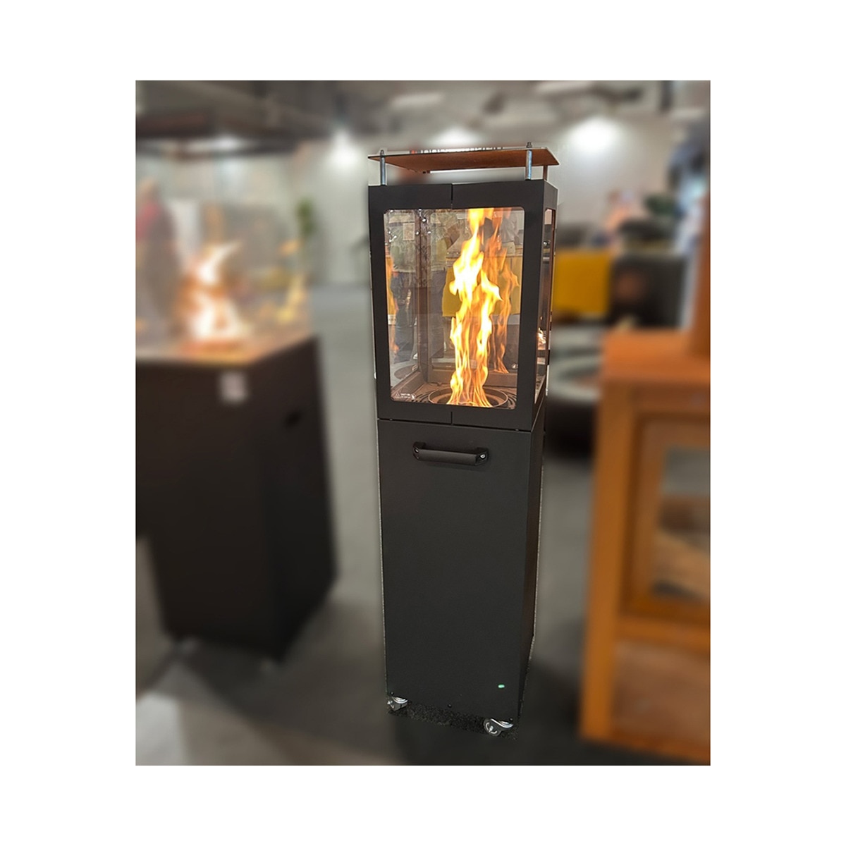 Estufa Pellets Exterior Ilios 5 kW Negro-3