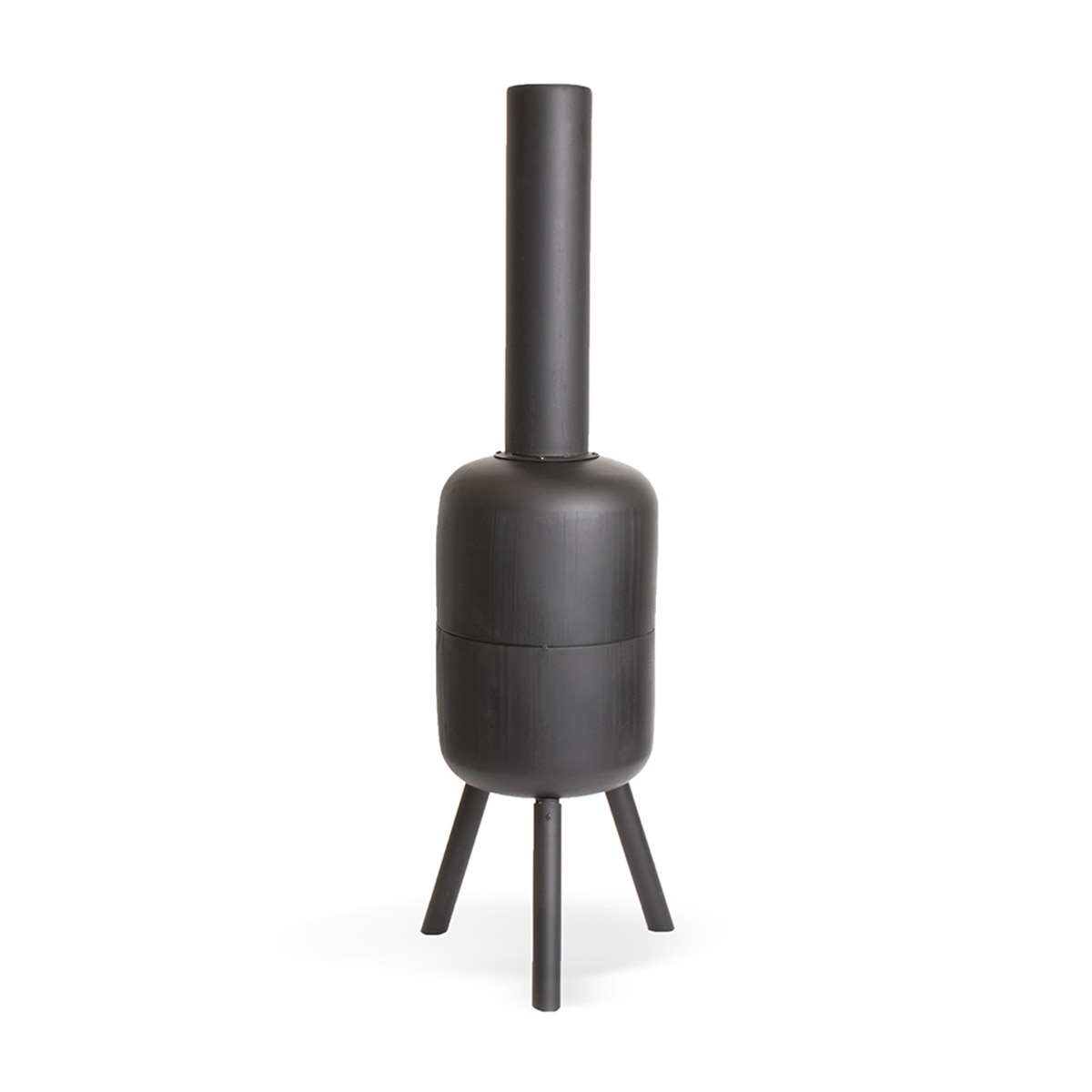 Chimenea de Leña Exterior Bonbini Negro-5