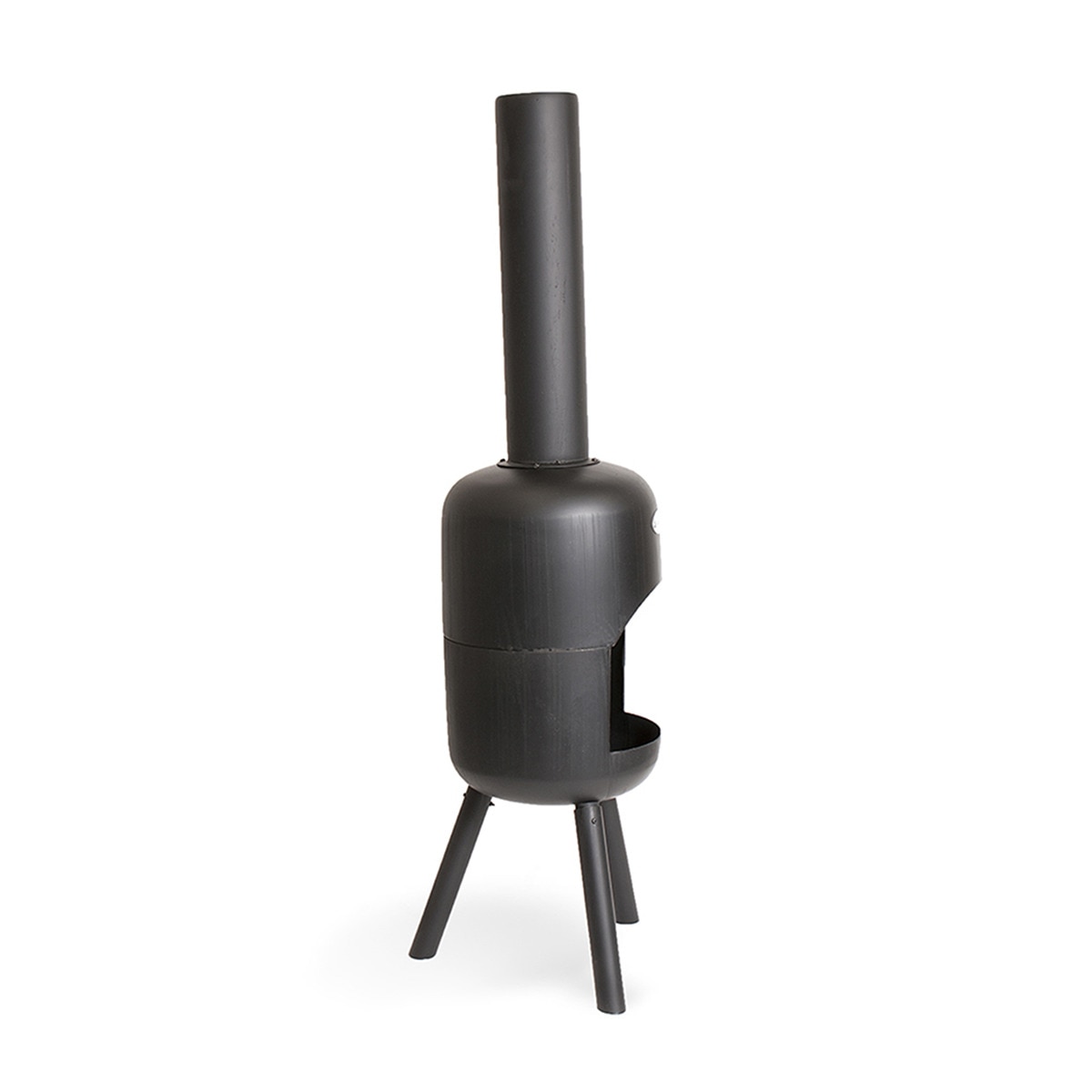 Chimenea de Leña Exterior Bonbini Negro-4