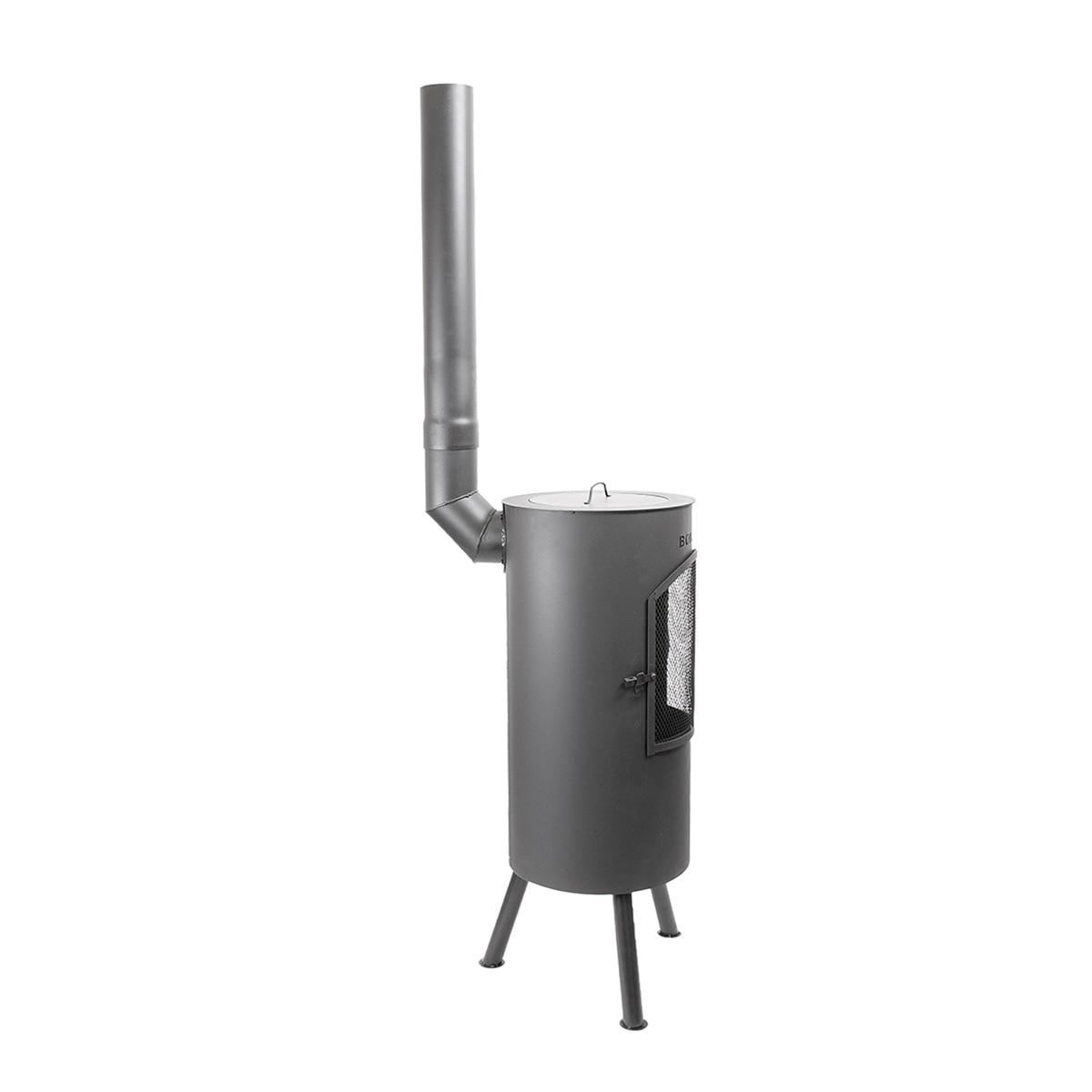 Chimenea de Leña Exterior Bontino Black Negro-5