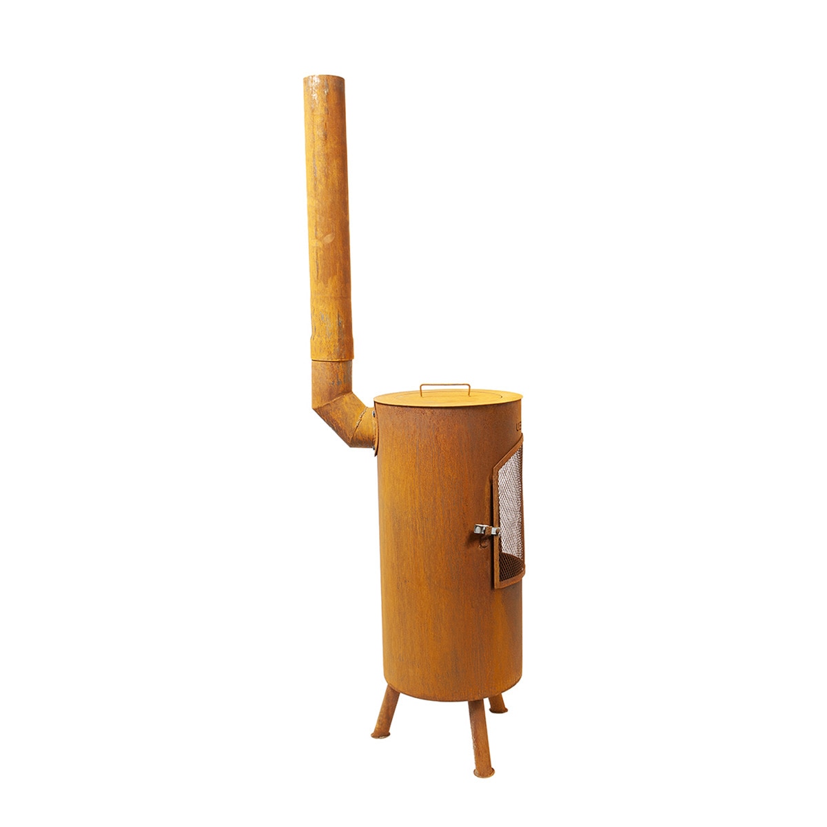 Chimenea de Leña Exterior Bontino Corten Óxido-5
