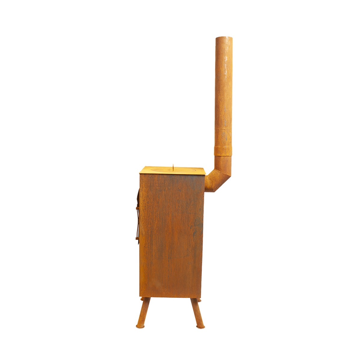 Chimenea de Leña Exterior Boncarré Corten Óxido-5