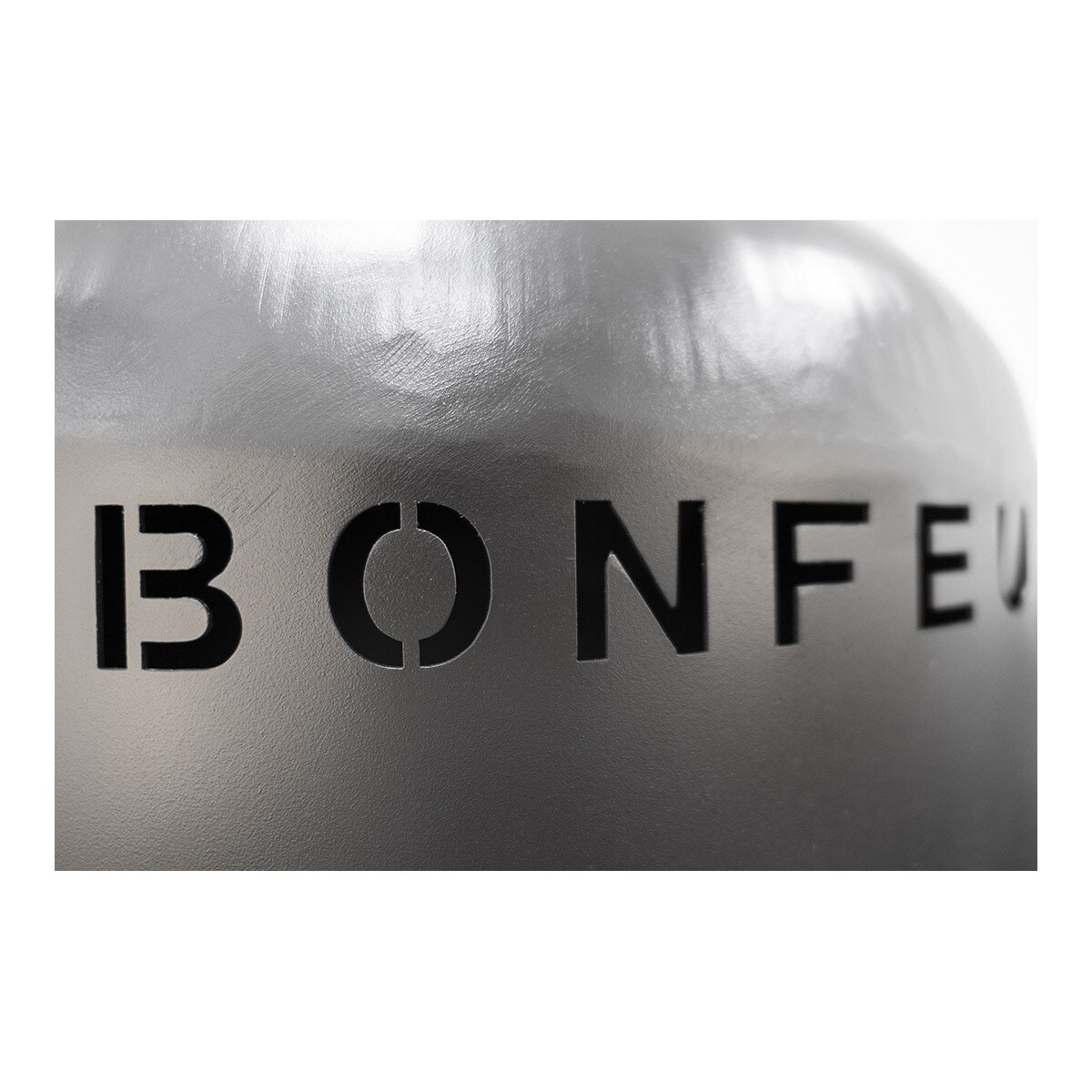 Chimenea de Leña Exterior Bonbono Acero Negro-11