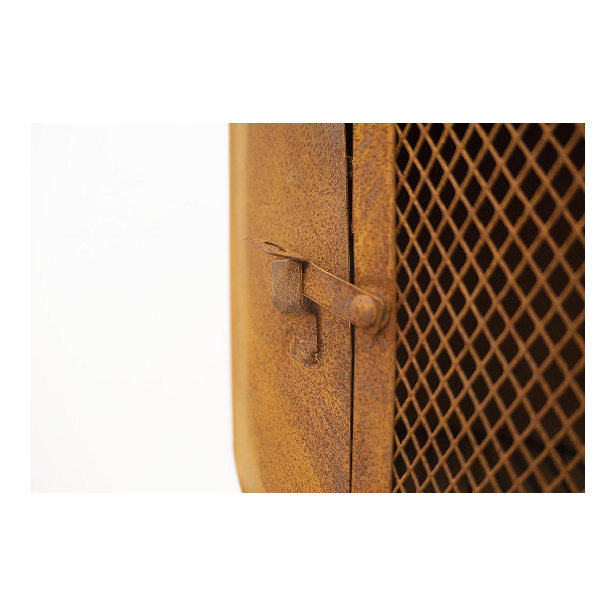 Chimenea de Leña Exterior Bonbono Acero Óxido Óxido-11