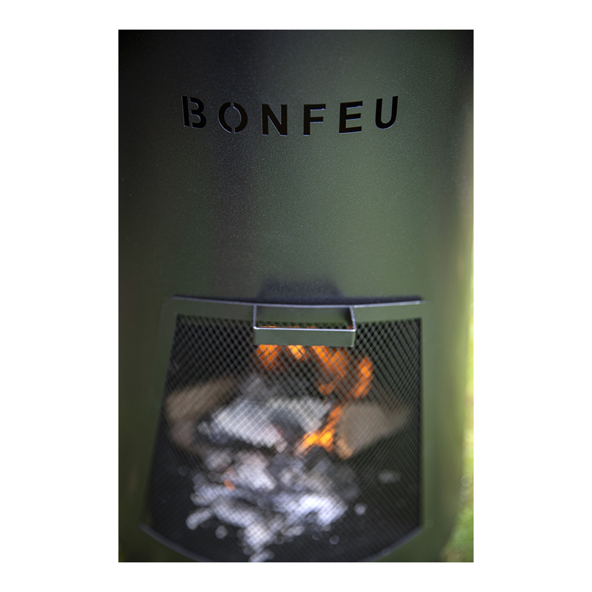 Chimenea de Leña Exterior BonPyra Negro-9