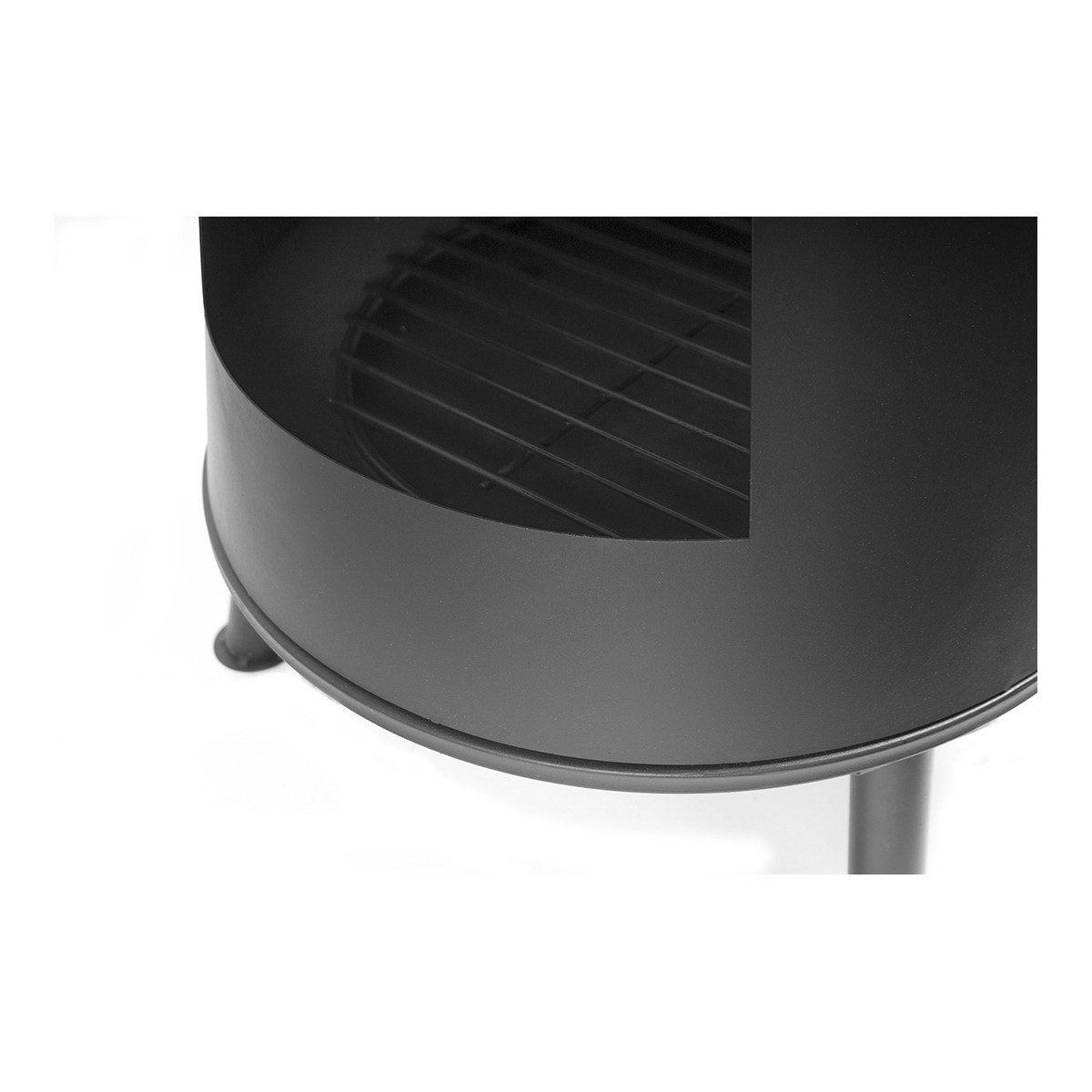 Chimenea de Leña Exterior BonPyra Negro-14