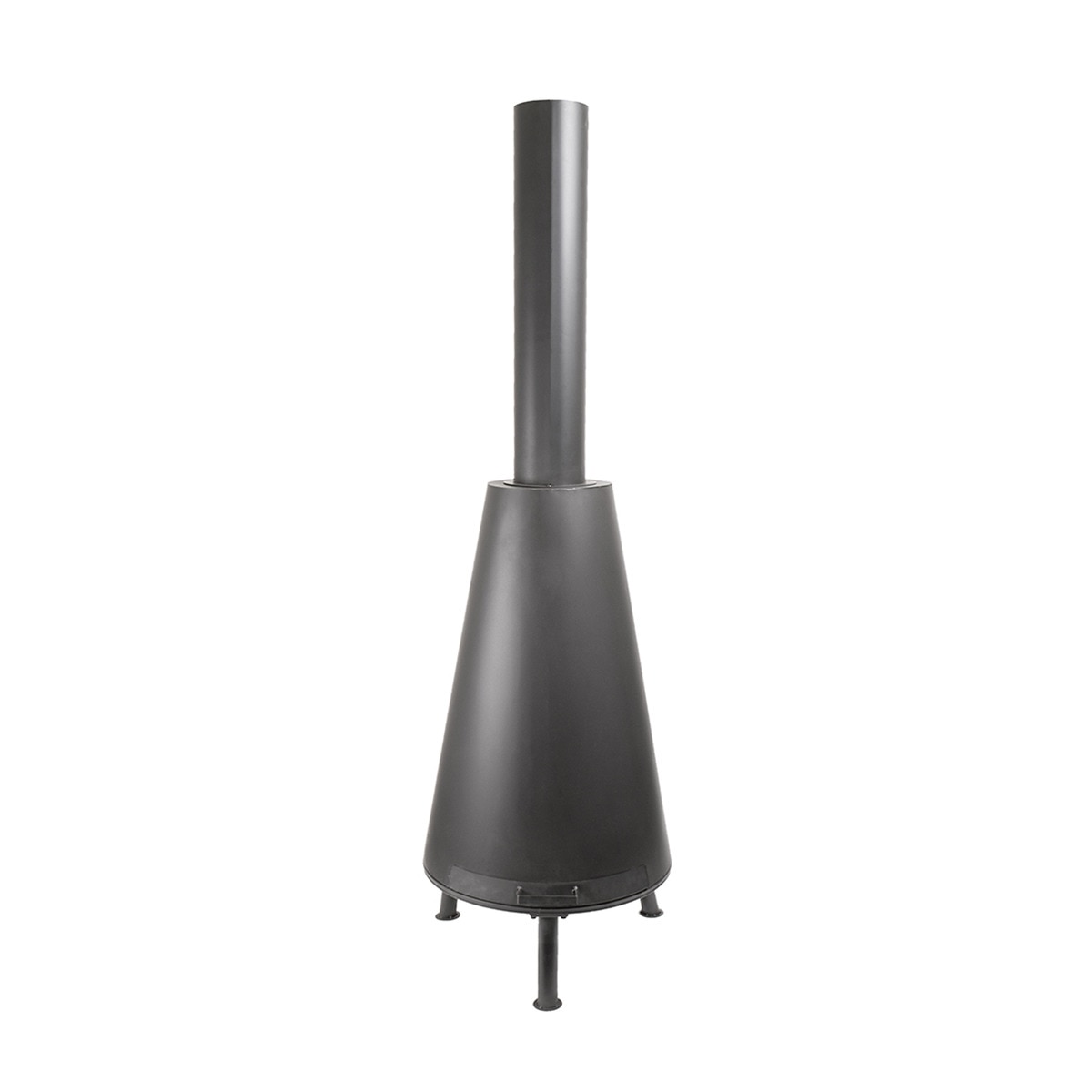 Chimenea de Leña Exterior BonPyra Negro-3