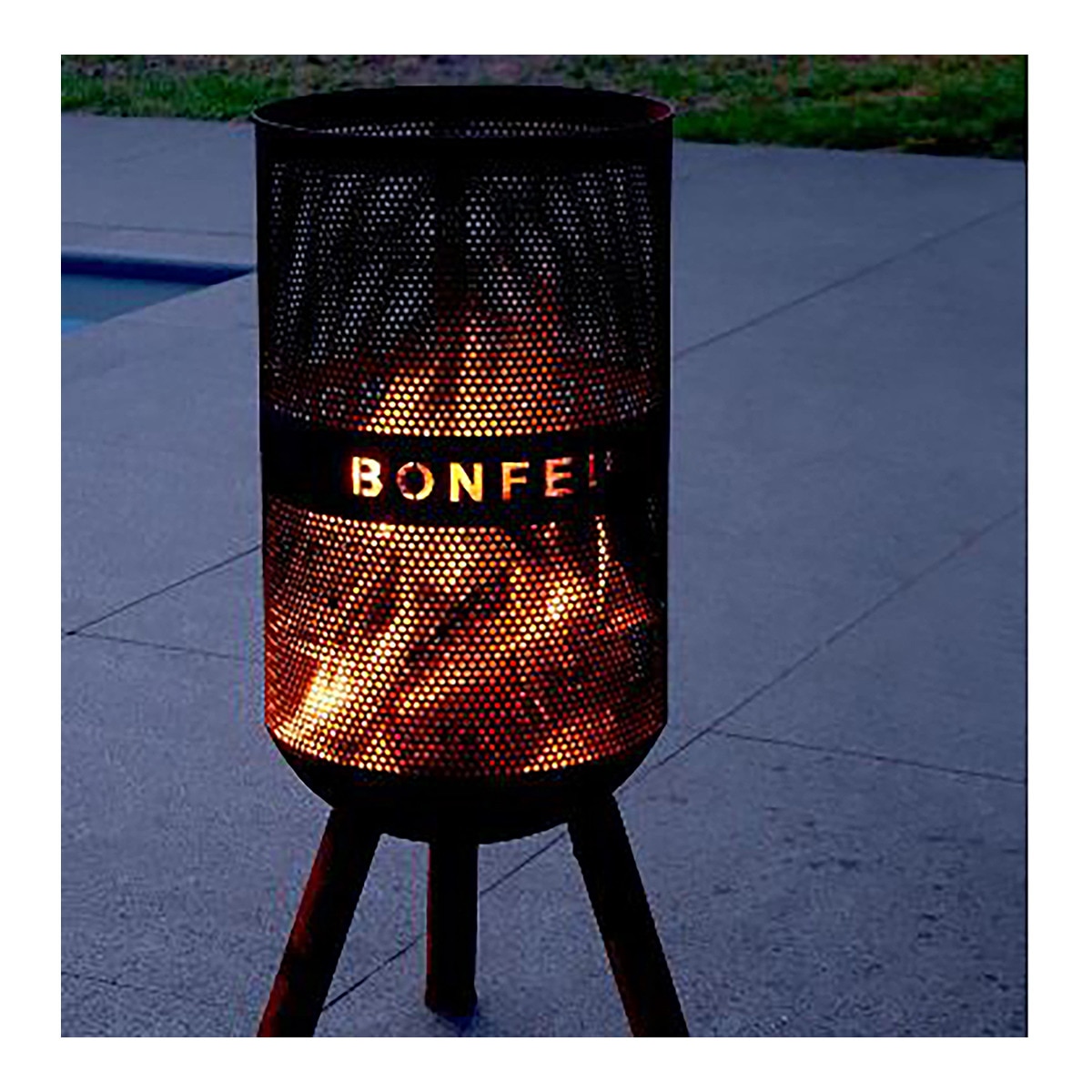 Chimenea de Leña Exterior Bonves 34 Negro-8