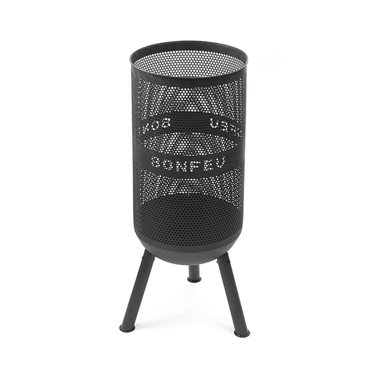 Chimenea de Leña Exterior Bonves 34 Negro-3