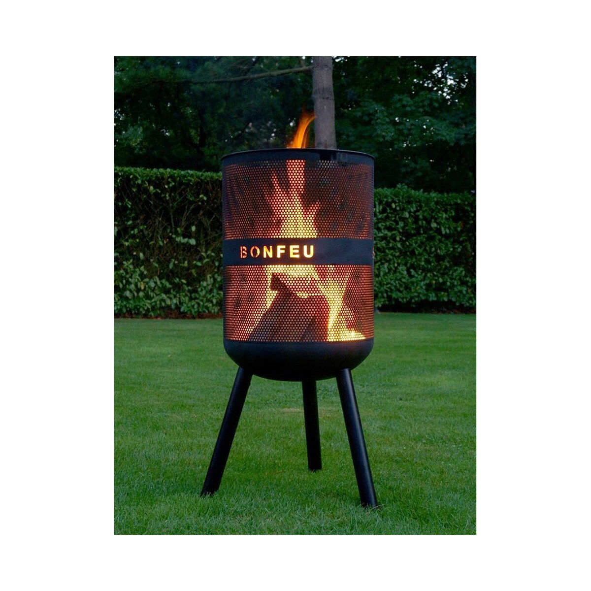 Chimenea de Leña Exterior Bonves 45 Negro-7