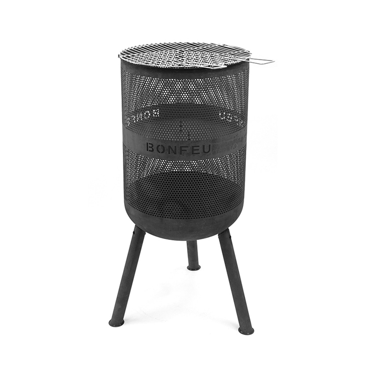 Chimenea de Leña Exterior Bonves 45 Negro-2