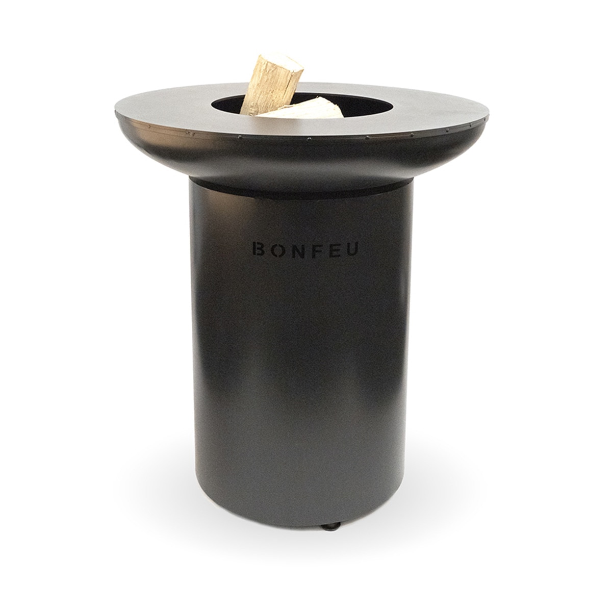 Chimenea de Leña Exterior Bonbiza Black Negro-4