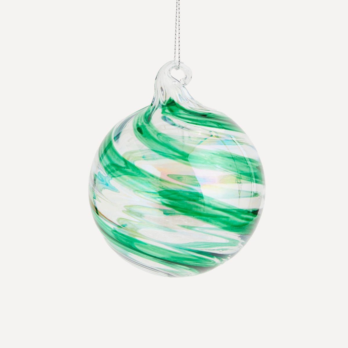 Bola de com Riscas Verde-1