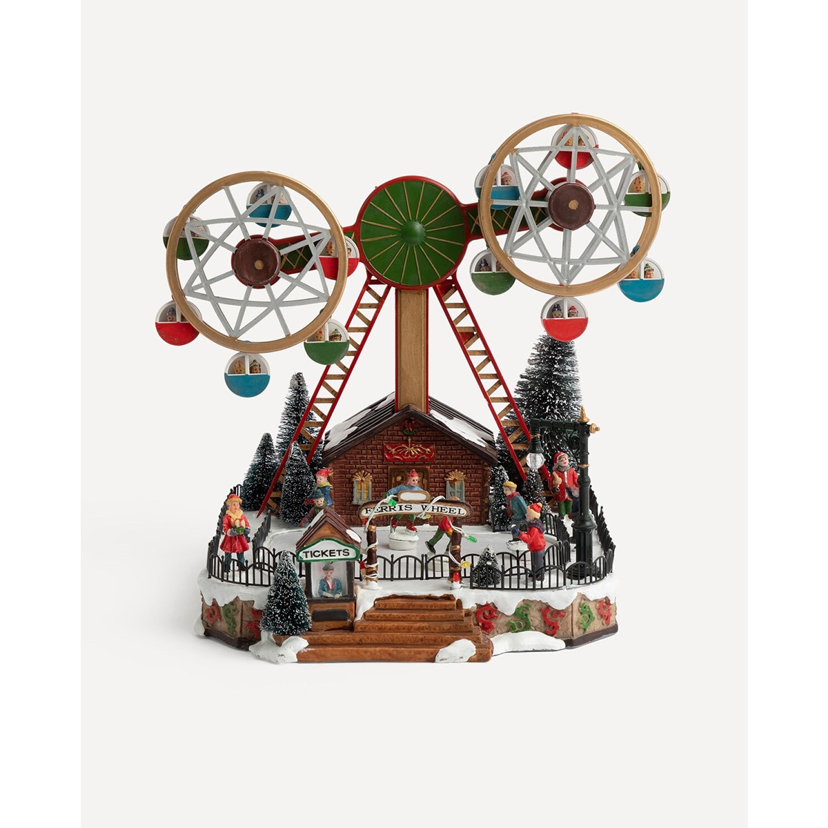 Atracción con 16 luces LED multicolor Belén Americano Navidad El Corte Inglés Multicolor-1