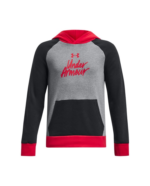 Imagen 0 de Sudadera de niños Rival Fleece Script CB HD Under Armour