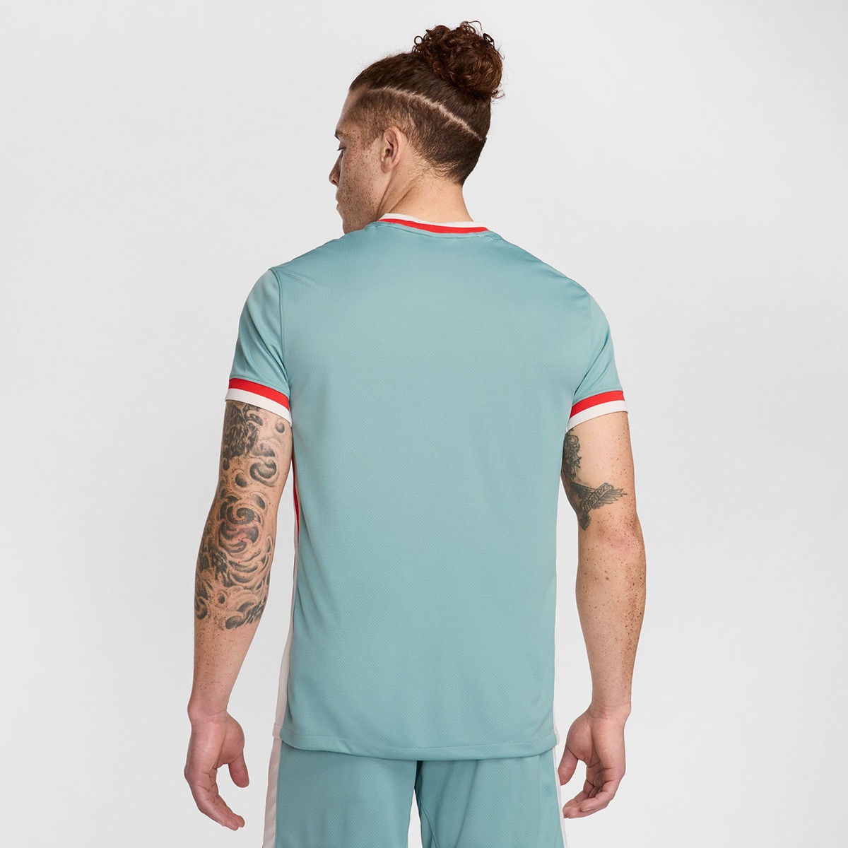 T-shirt de Homem 2.º Equipamento Atlético de Madrid 2024-2025 Stadium Cinzento-2