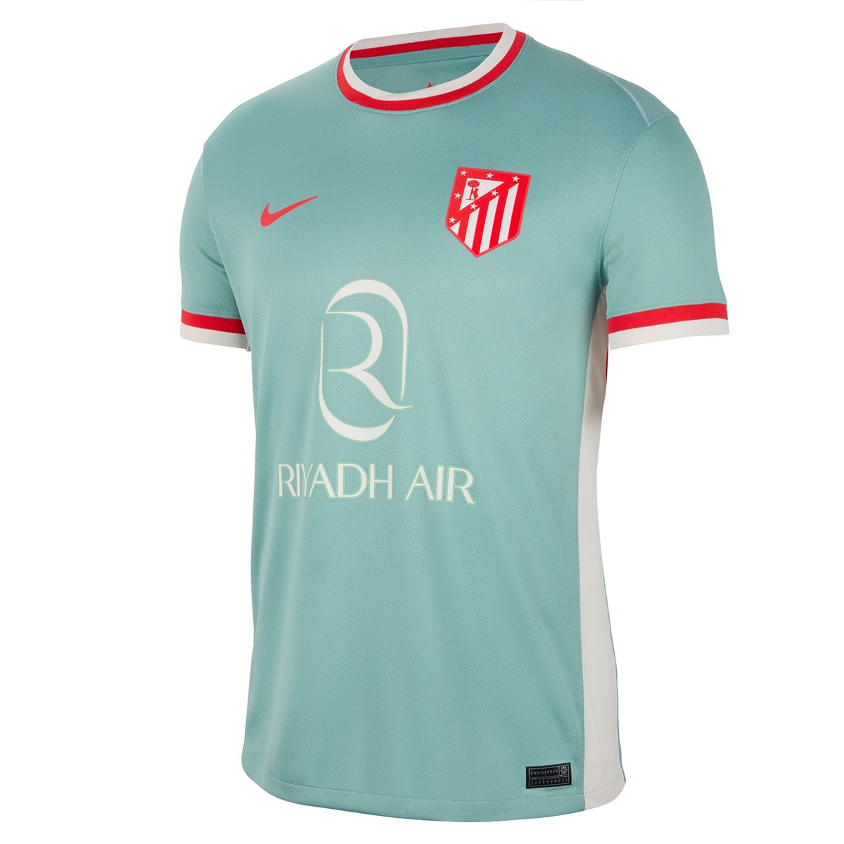 T-shirt de Homem 2.º Equipamento Atlético de Madrid 2024-2025 Stadium Cinzento-8