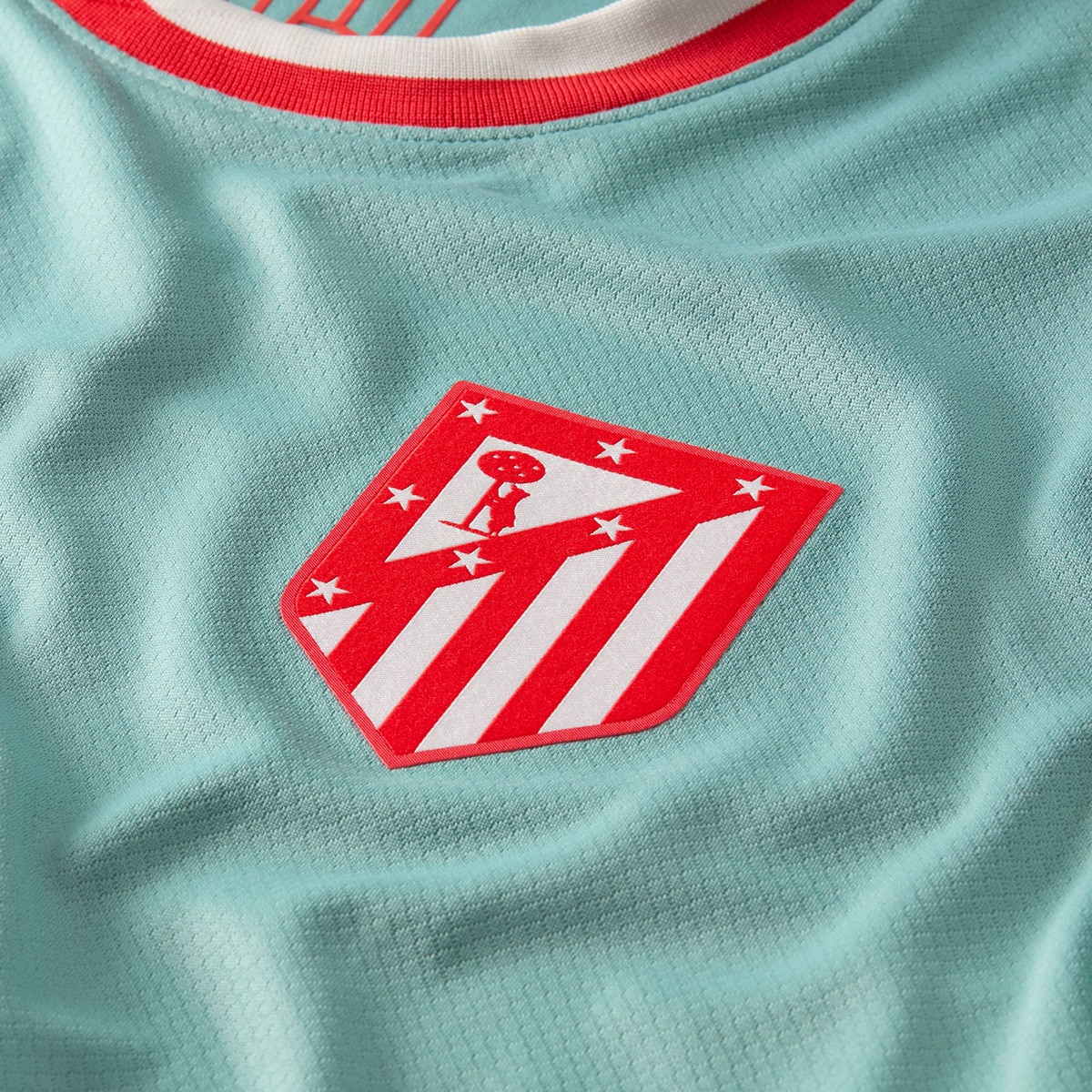 T-shirt de Homem 2.º Equipamento Atlético de Madrid 2024-2025 Stadium Cinzento-5