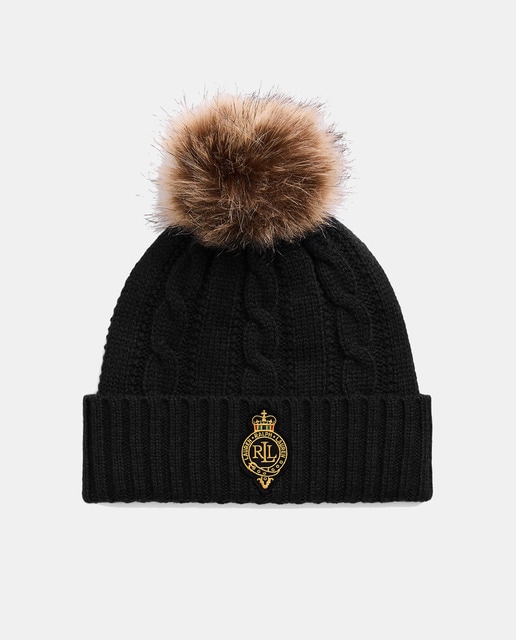 Imagem 0 de Gorro de Malha com Pompom e Logótipo