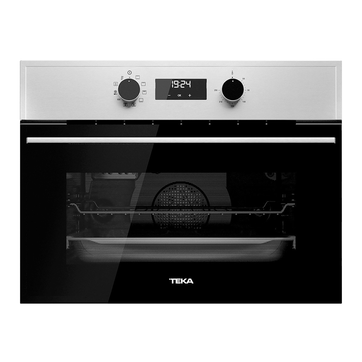 Horno compacto Teka Pirolítico, Hydroclean Pro - HSC 635 P S IX Acero inoxidable antihuellas-1