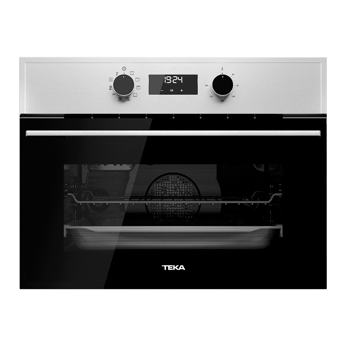 Horno compacto Teka Hydroclean Pro - HSC 635 S INOX Acero inoxidable antihuellas-1