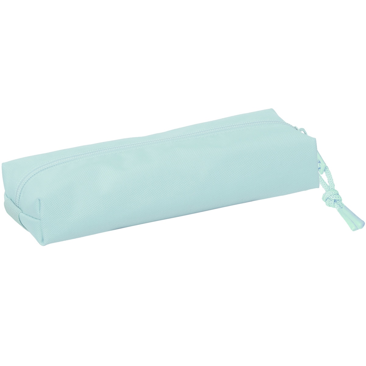 Estojo retangular para lápis com elástico 22cm Safta azul claro Azul-claro-2