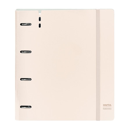 Safta - Carpeta 4 Anillas De 35 Cm Con 100 Hojas A4, Ideal Para