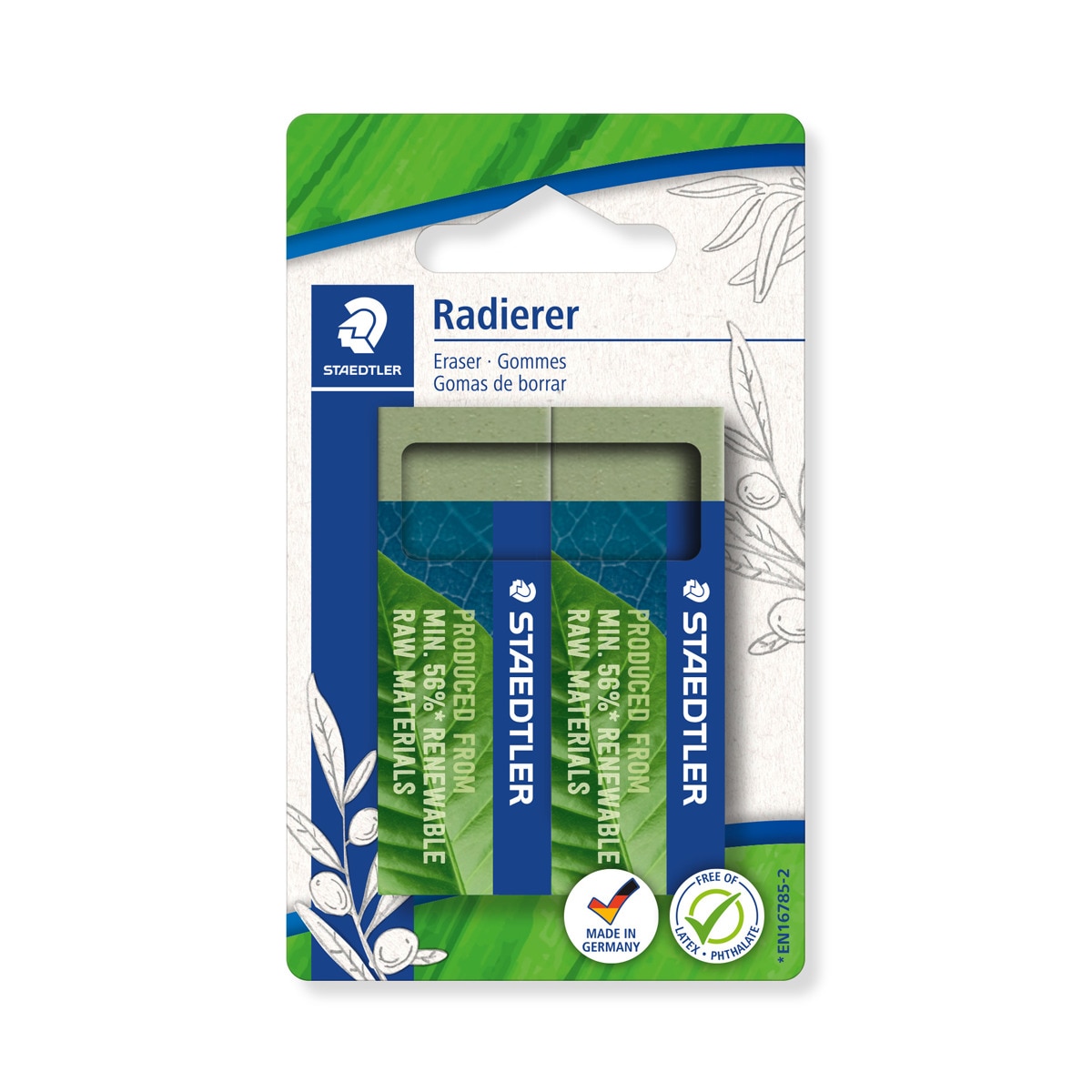 Imagen 0 de Goma de borrar ecológica Staedtler