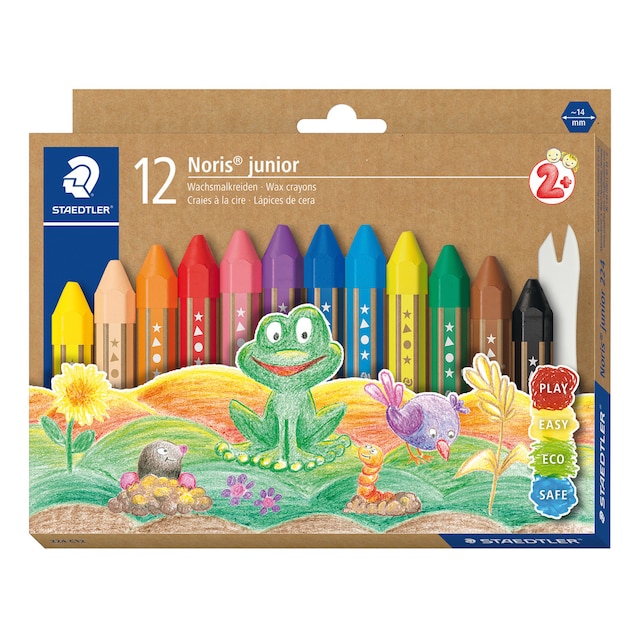 Imagen 0 de Ceras de colores noris junior Staedtler